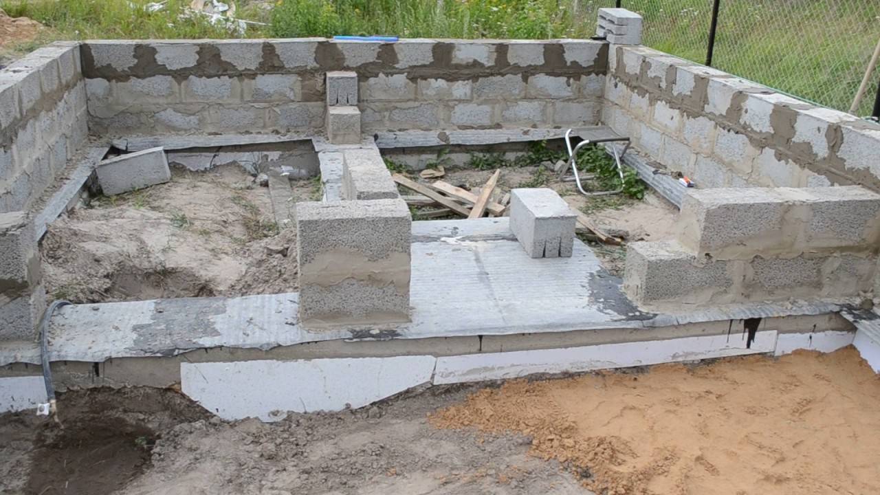 Бани из керамзитобетонных блоков: плюсы и минусы, строительство бани своими руками, фото