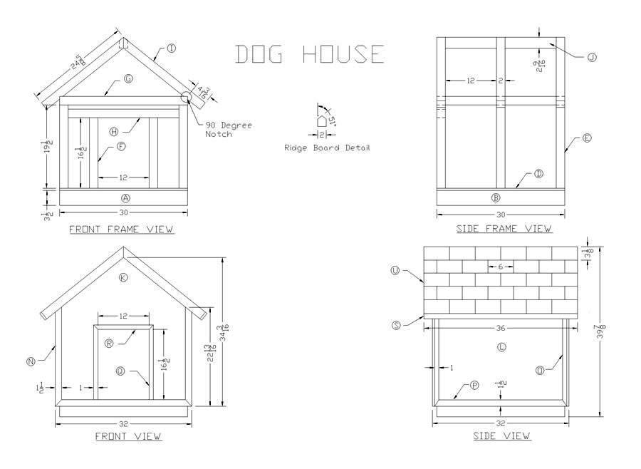 Будка для собаки своими руками: домик и конура, летняя, зимняя, для выводка и др.
