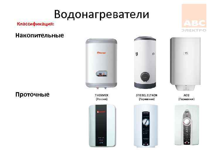 Электрический безнапорный водонагреватель для дачи: накопительный и проточный