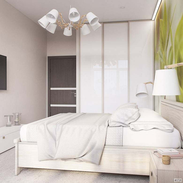 Светлая спальня - 150 фото новинок дизайна спальни в светлых тонах