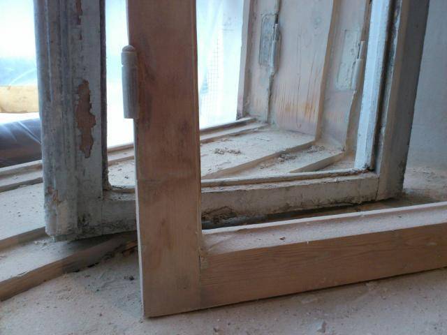 Реставрация деревянных окон по шведской технологии