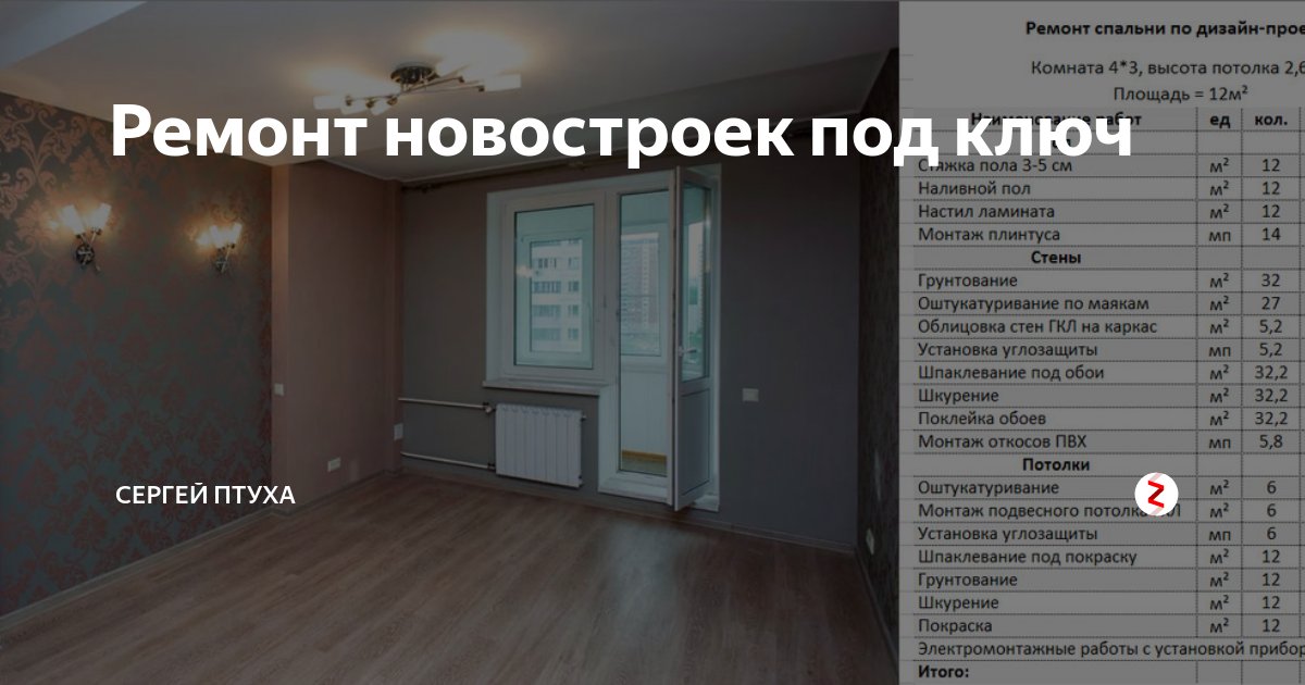 С чего начать ремонт в новостройке своими руками :: syl.ru