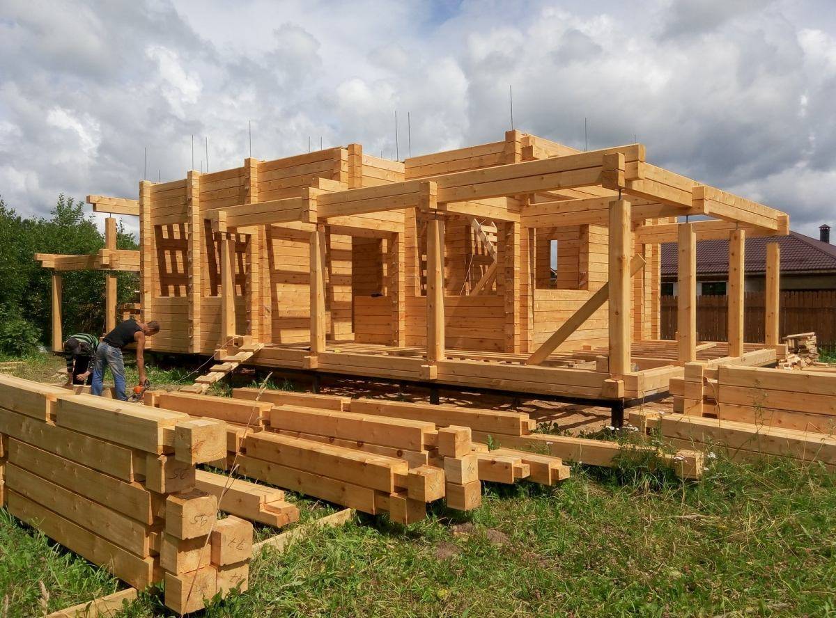 Технология строительства деревянного дома из бруса: поэтапно своими руками - пошаговая инструкция + фото и видео | как сделать своими руками