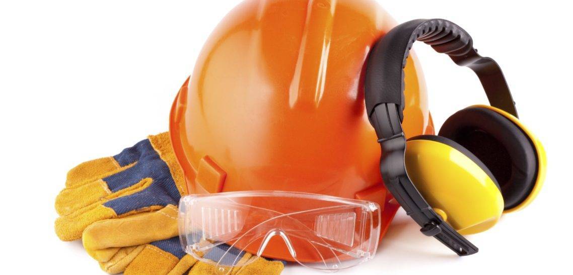 Средства индивидуальной защиты при работе: перчатки, респираторы и каски