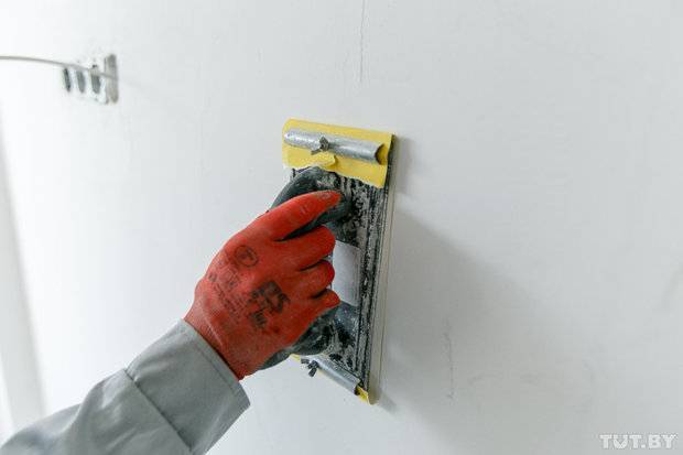 Популярная технология шпаклевания стен из гипсокартона