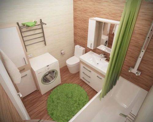 Ванная комната 3 кв.м.: свежие идеи дизайна и 70+ фото