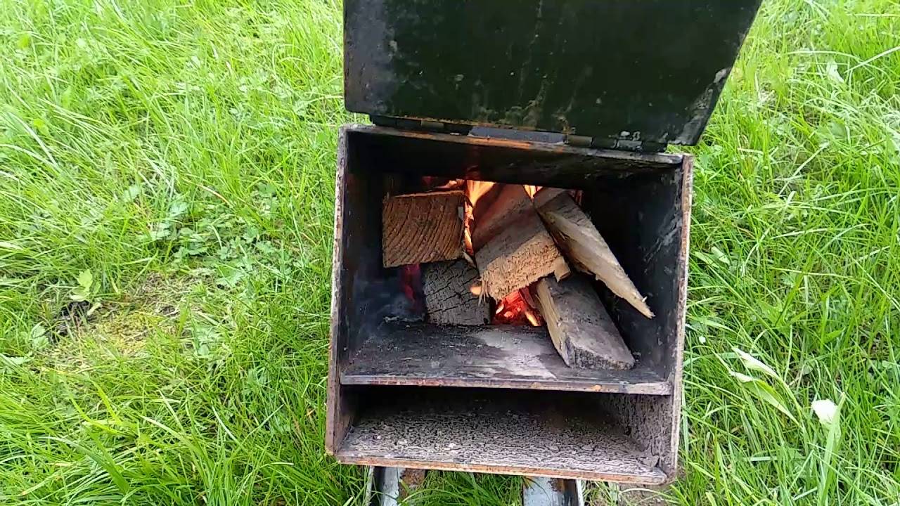 Походная печь робинзон чертежи