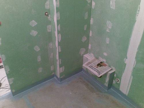 Гипсокартон под плитку в ванной комнате: выбор, применение, подготовка | gipsokart.ru