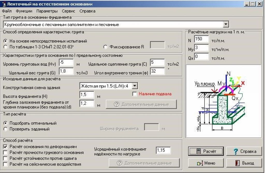 Расчет плиты фундамента под дом: формулы, примеры, вычисление по .