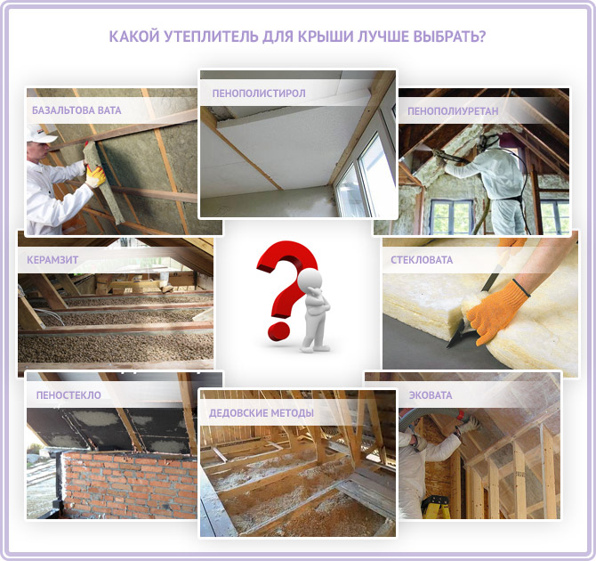 Утеплитель для кровли какой лучше: выбираем по критериям и используем калькулятор для расчета толщины утеплителя кровли