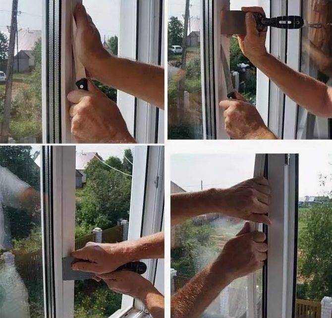 Как заменить треснувшее стекло стеклопакете