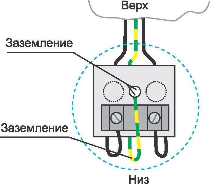 Схема соединения розеток