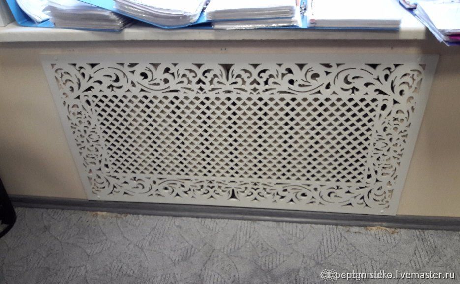 Декоративные решетки на радиаторы отопления - требования, разновидности и уровень цен