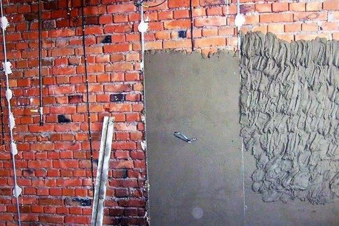 Штукатурка стен без маяков: технология выравнивания гипсовой смесью с правилом