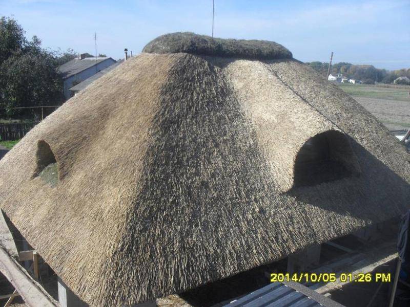 Как сделать крышу из камыша своими руками с нуля бюджетно на беседку или частный дом: пошагово +видео