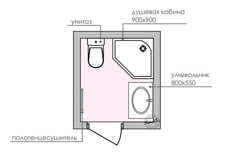 Дизайн маленькой ванной комнаты (82 фото реальных интерьеров)