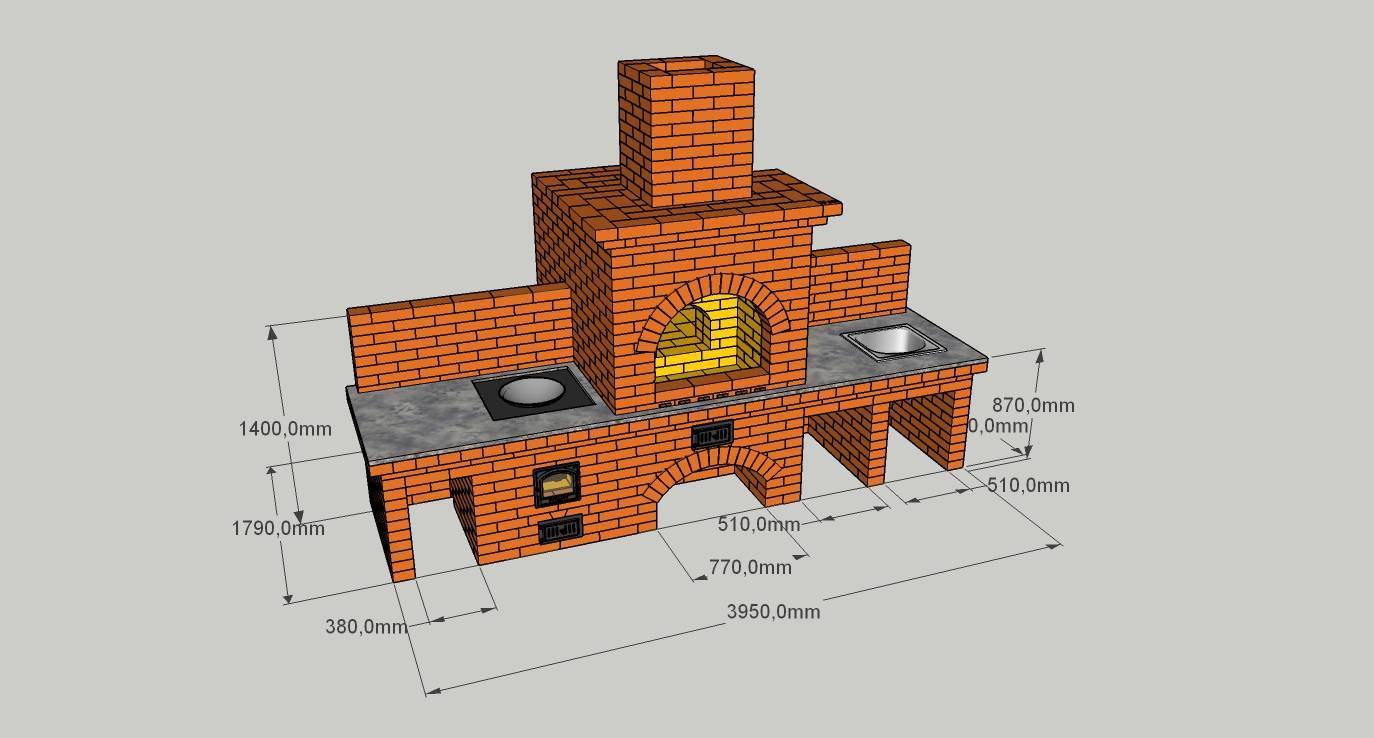 Строительство летней кухни на даче своими руками: как построить и обустроить