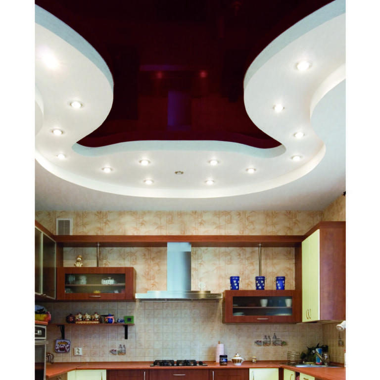 Потолки из гипсокартона (150 фото) - дизайн потолка в зале, кухне, спальне, детской и прихожей