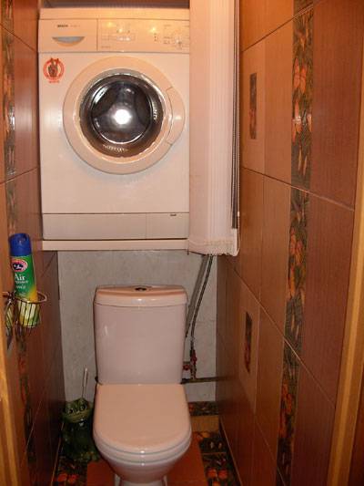 Размещаем стиральную машину в маленькой ванной - квартира, дом, дача - медиаплатформа миртесен