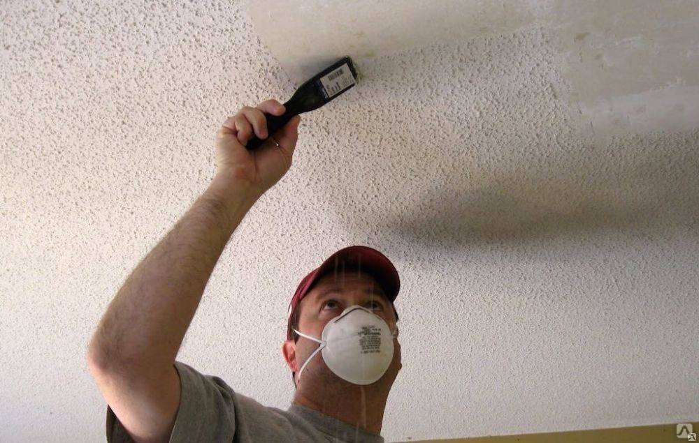 Как правильно белить потолок - способы подробные инструкции