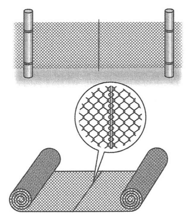 Как крепить сетку рабицу к металлическим столбам: к профильной трубе без сварки, чем закрепить, фото и видео