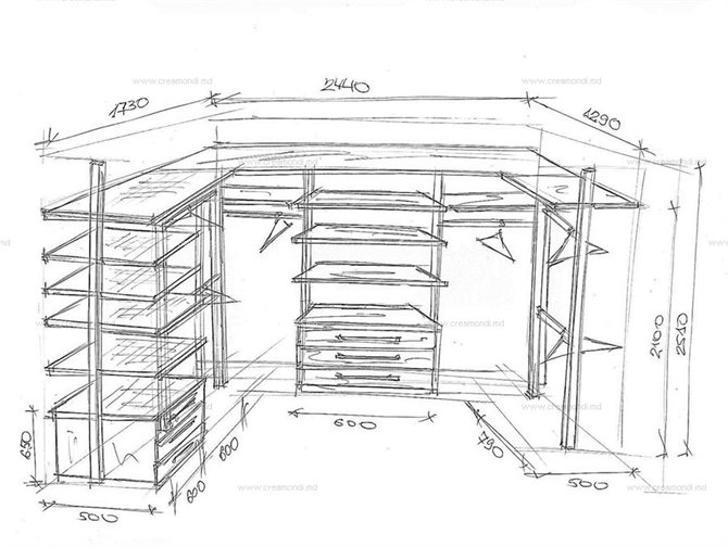 Как сделать своими руками гардеробную в домашних условиях фото и чертежи