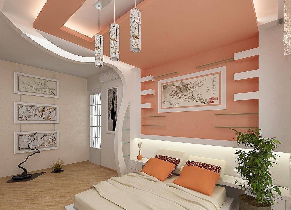 Интересные идеи декорирования комнат в квартире гипсокартоном