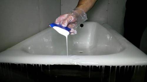 Восстановление эмалевого покрытия ванны жидким акрилом своими руками: рассматриваем по порядку