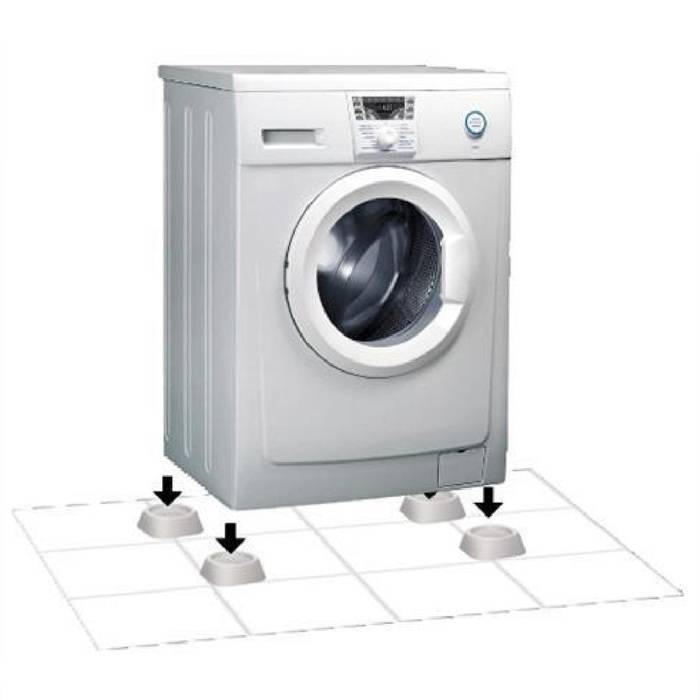 Антивибрационные подставки для стиральной машины: преимущества, выбор, установка