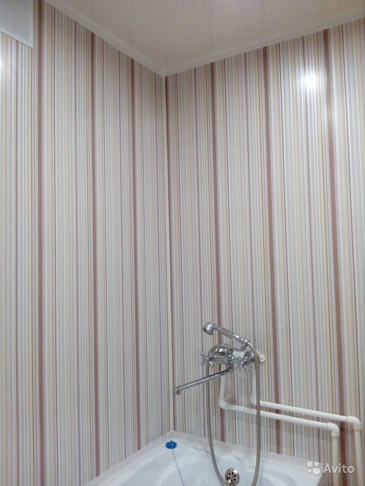 Отделка стен ванной пвх панелями