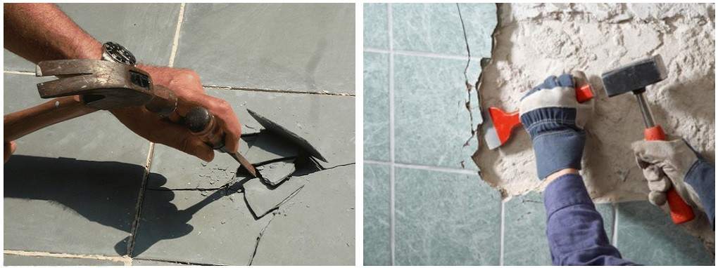 Ремонт своими руками: как заменить керамическую плитку на полу