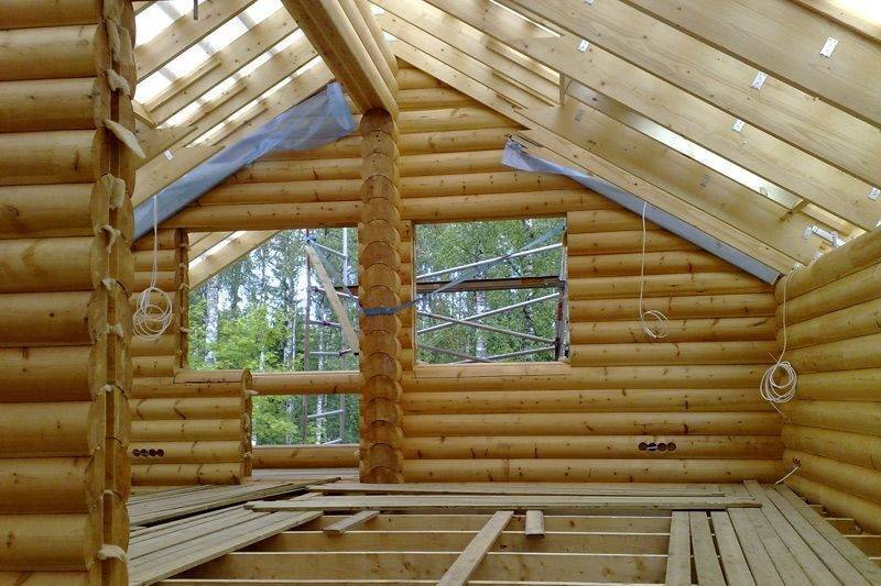 Как построить дом из бревна своими руками - строимсвоимируками.рф