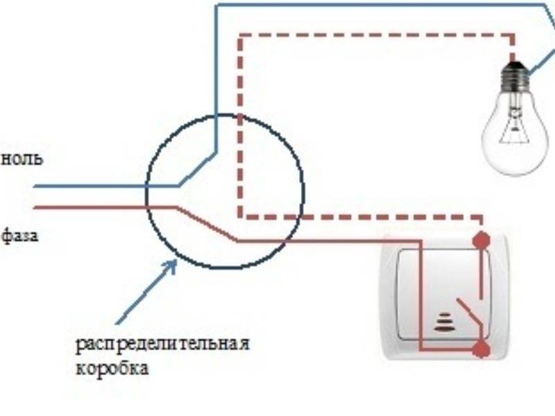 Подключение проходного выключателя - 2 ошибки и недостатки. схема подключения с двух и 3-х мест.