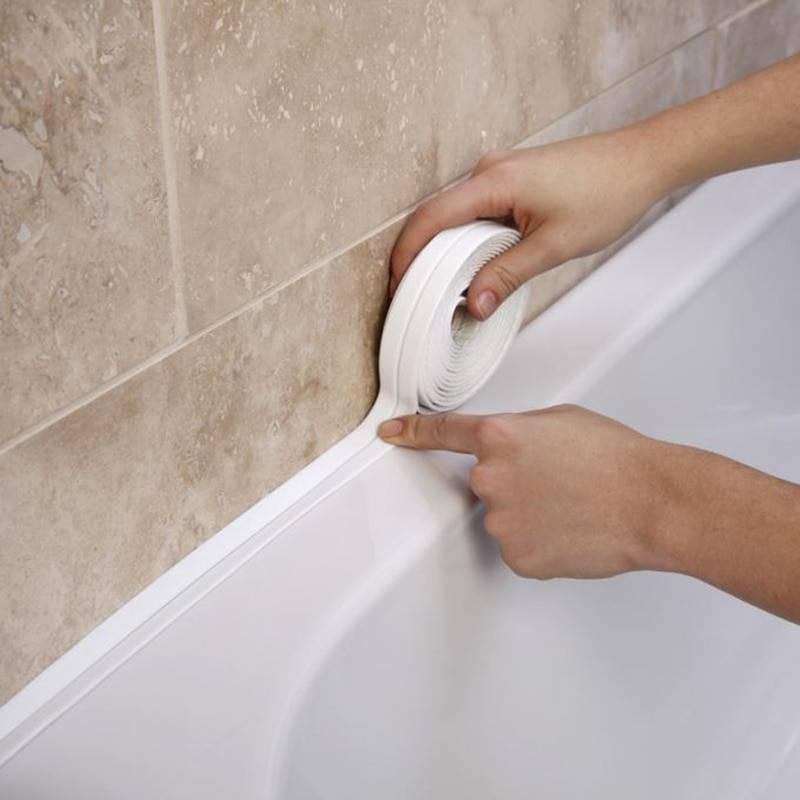 Стык между ванной и стеной: способы заделки
