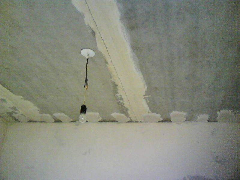 Как заделать русты на потолке инструкция
