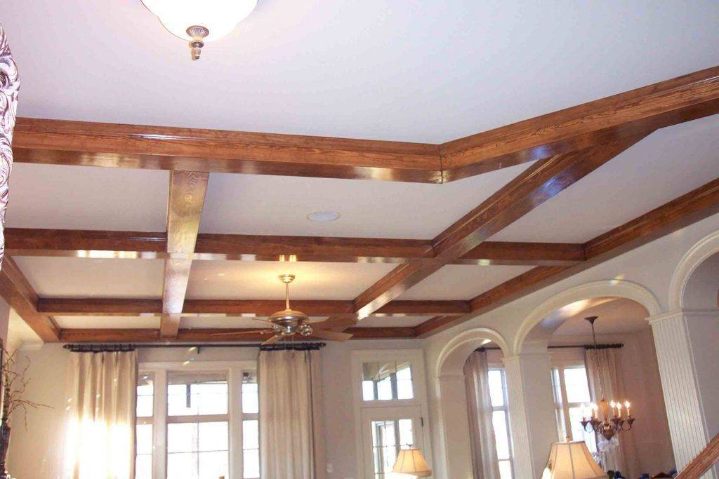 Как обшить гипсокартоном потолок в деревянном доме