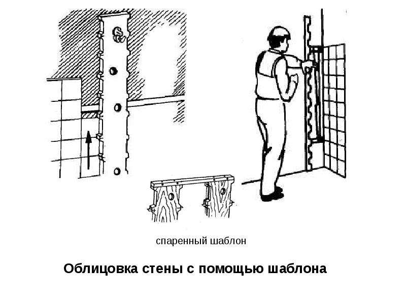 Технологическая карта на керамическую плитку стен