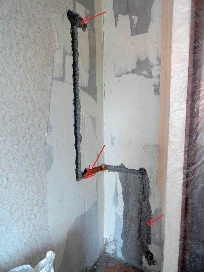 Проводка под штукатурку - как крепить к стене без штробления электропроводку: правила монтажа скрытой проводки и основные ошибки в работе