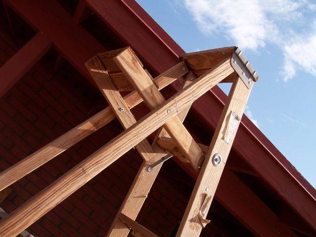 Лестница для крыши borga (кровельная стеновая): как сделать ремонт своими руками дома, конька