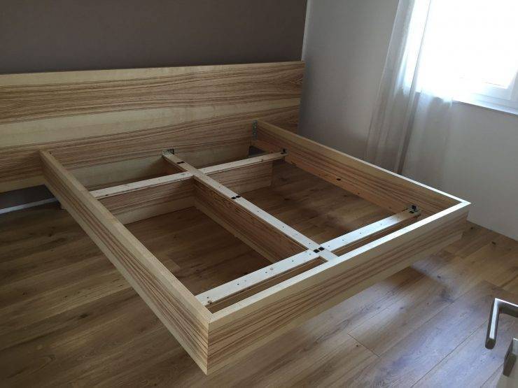 Как сделать из дерева кровать своими руками: делаем двуспальную кровать
