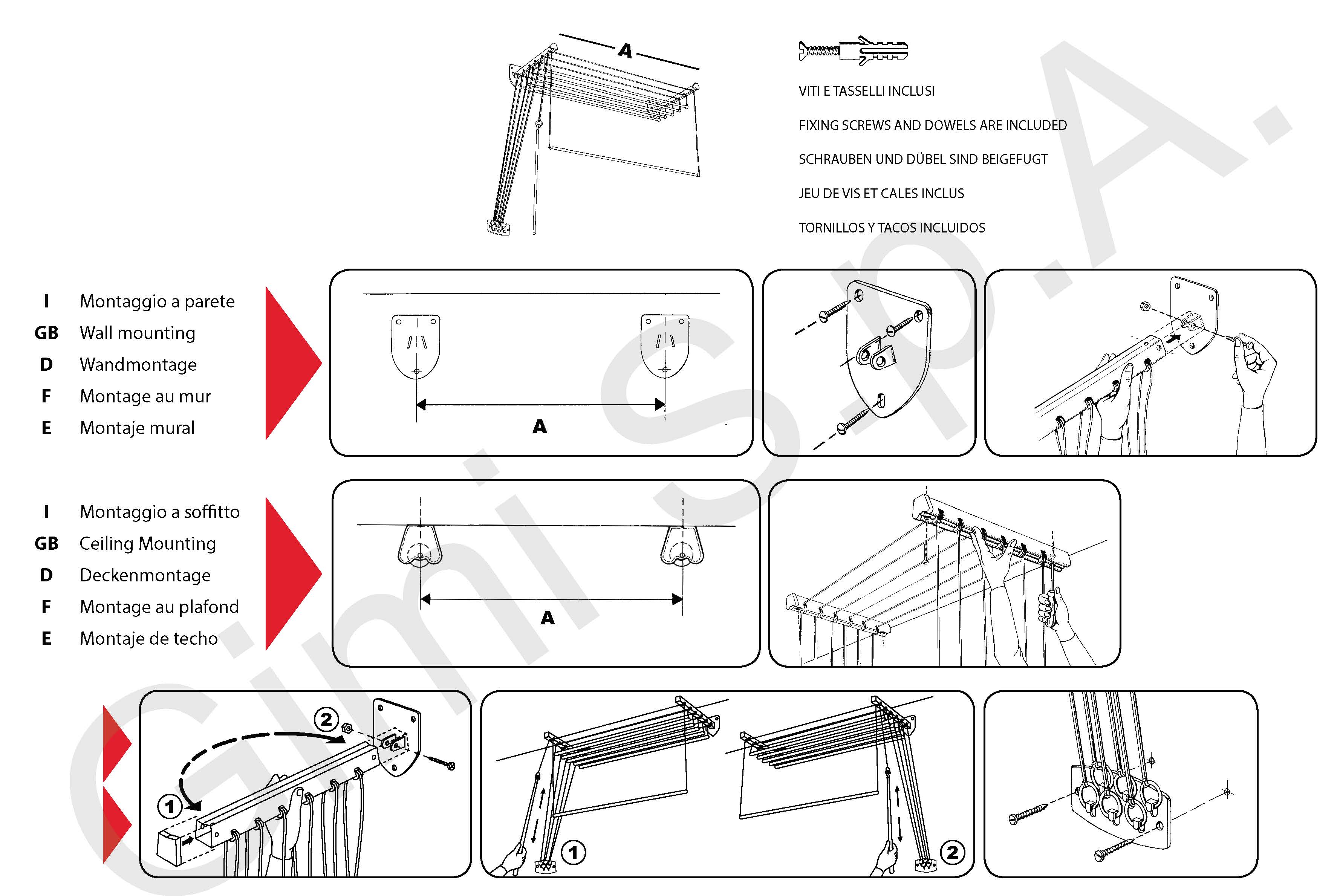 Сушилки для потолка: выбираем на балкон самую лучшую | онлайн-журнал о ремонте и дизайне