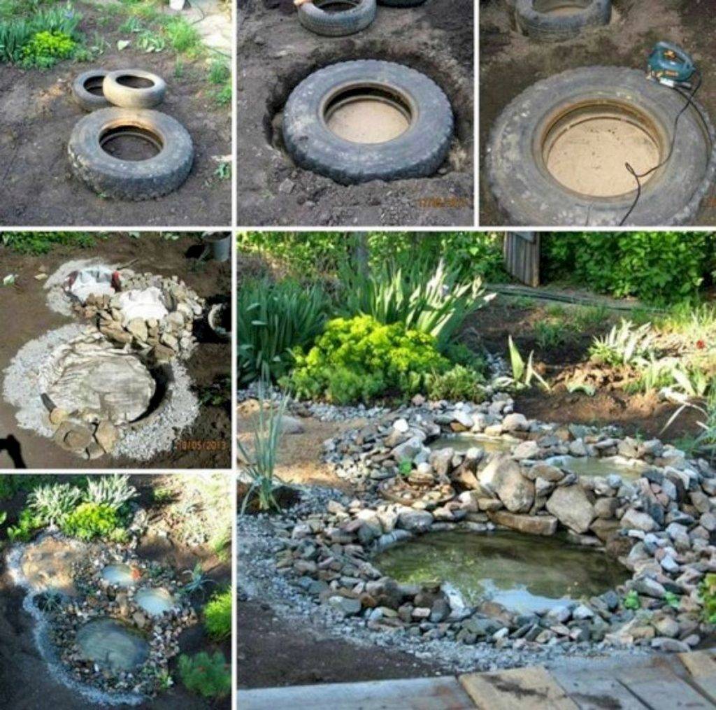 Два самых простых и быстрых способа создания пруда в саду