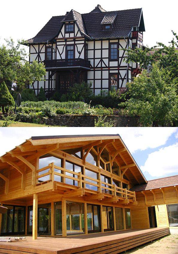 Особенности каркасной конструкции домов в германии
