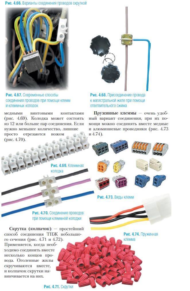 Соединение электрических проводов - 125 фото основных вариантов и советы по комбинированию соединений