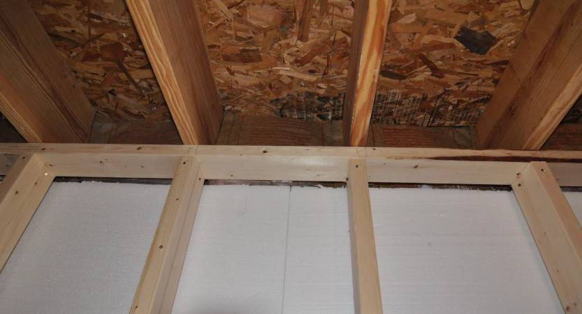 Можно ли прикрутить гипсокартон к деревянному потолку без профилей