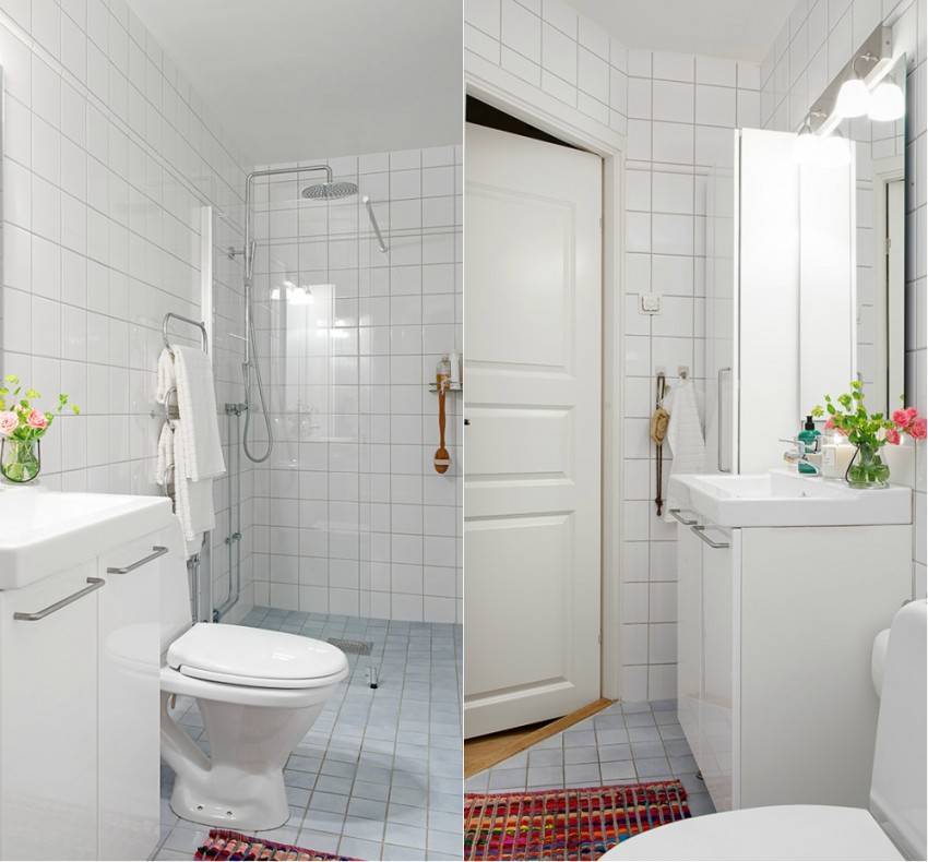 Ванная комната в скандинавском стиле: фото интерьера и дизайна