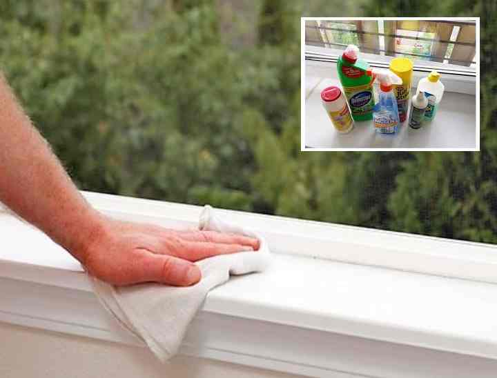 Чем и как можно отмыть пластиковые подоконники и окна от грязи
