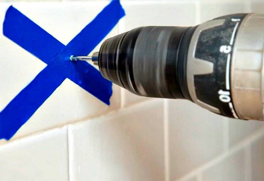 Как просверлить плитку в ванной не повредив её: 10 способов