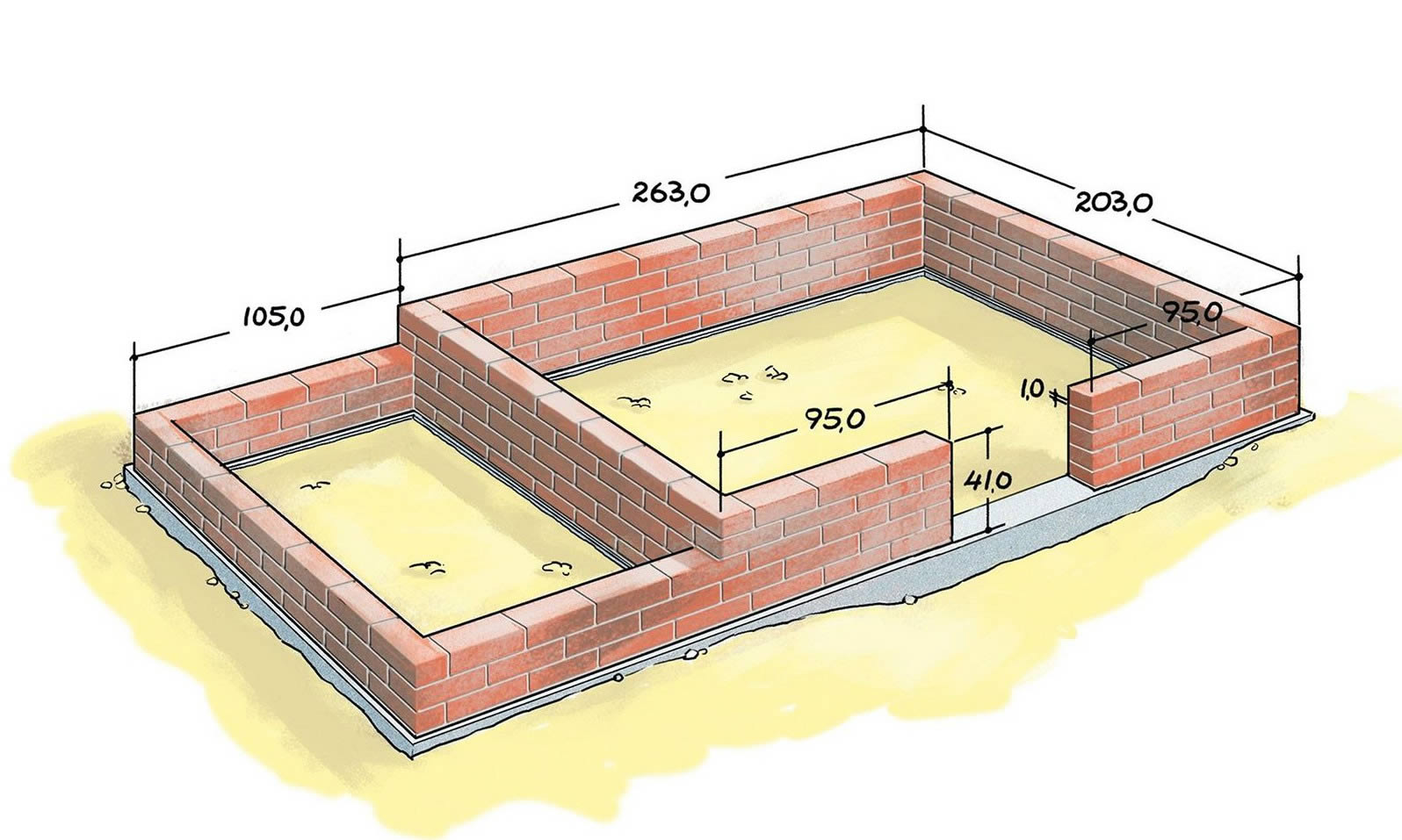 Нужен ли ленточный фундамент для теплицы из поликарбоната и как его построить?