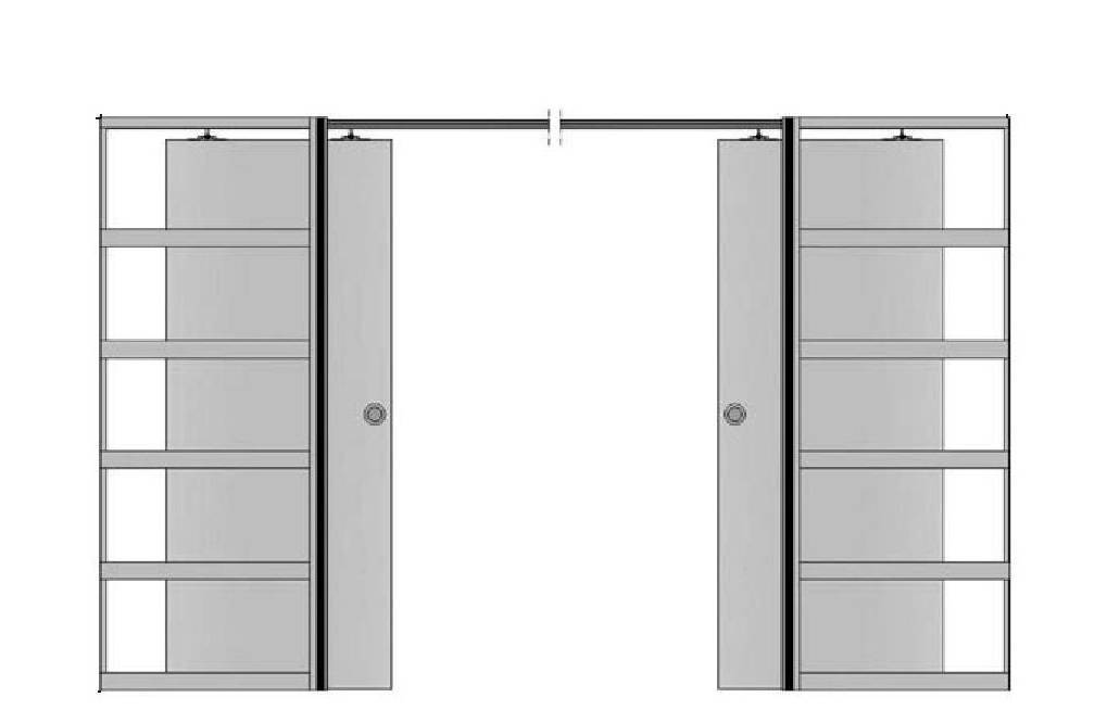 Откатные и раздвижные межкомнатные двери: их преимущества, недостатки и особенность конструкции